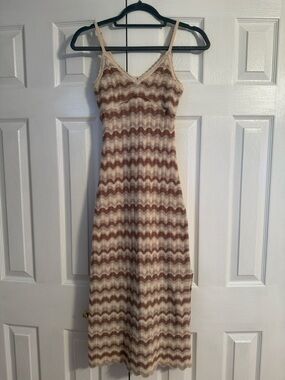 Hollister Crochet-Styled Midi Dress